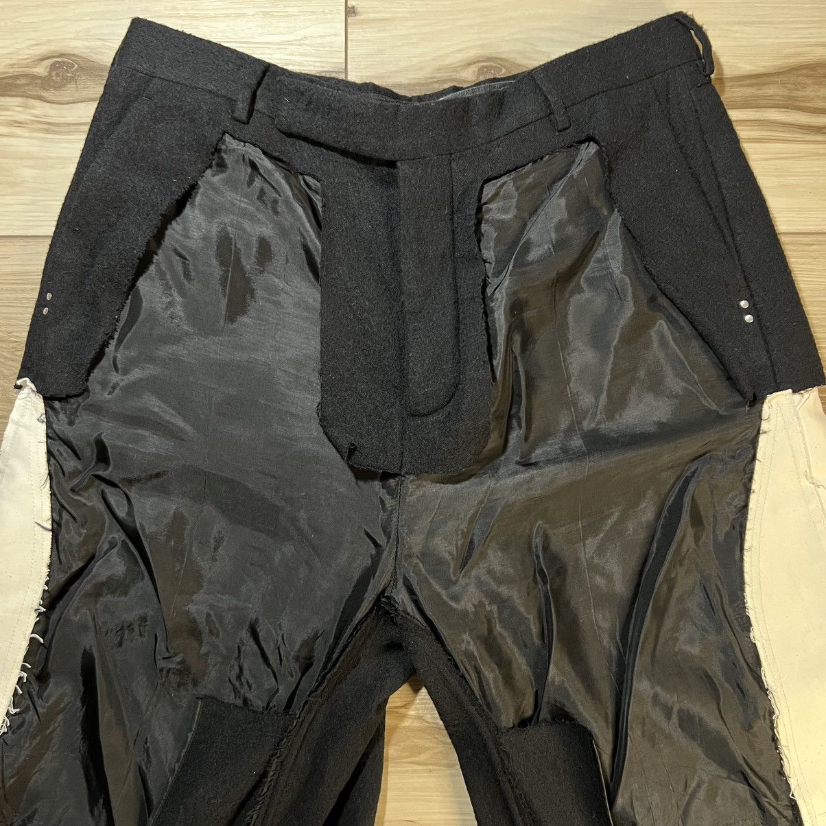 Rick Owens Rick Owens Straytukay Patchwork Pants DSM Exclusive Size US 33 - 3 Thumbnail