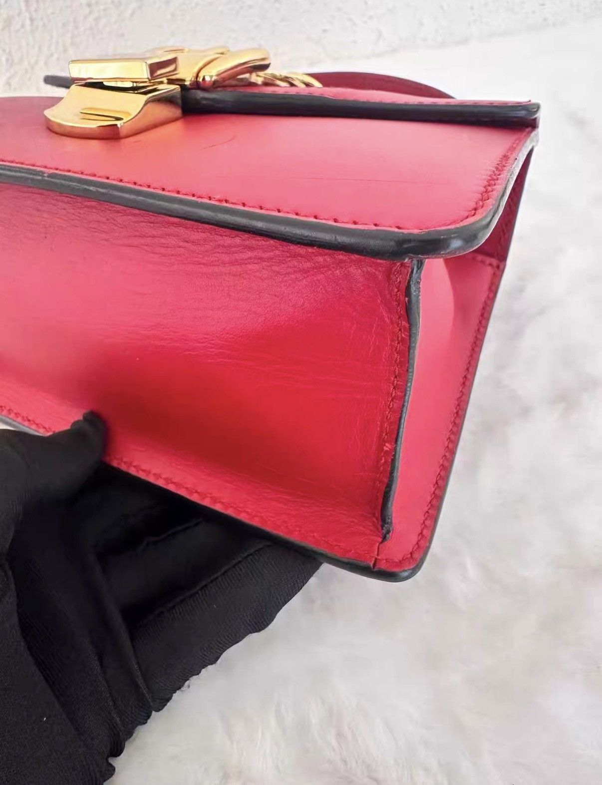 Gucci Gucci Mini Sylvie in red J38 Size ONE SIZE - 8 Thumbnail