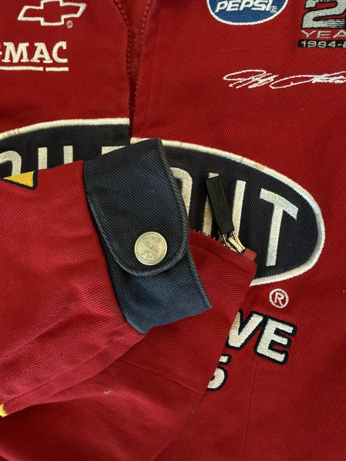 NASCAR Nascar Dupont Womens Jacket Size M / US 6-8 / IT 42-44 - 3 Thumbnail