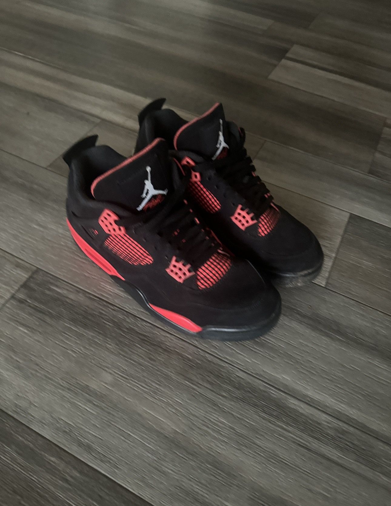 Jordan Brand Red Thunder 4 Sz 11 Size US 11 / EU 44 - 1 Thumbnail