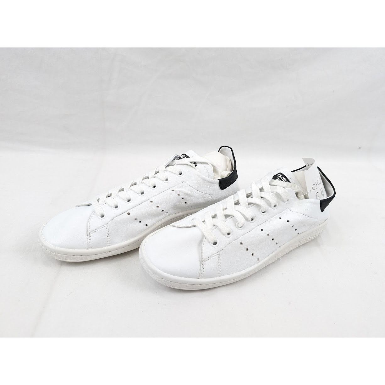Adidas × Balenciaga o1rshd1 Stan Smith Low-Top Sneakers in Black/White Size US 8 / EU 41 - 18 Thumbnail