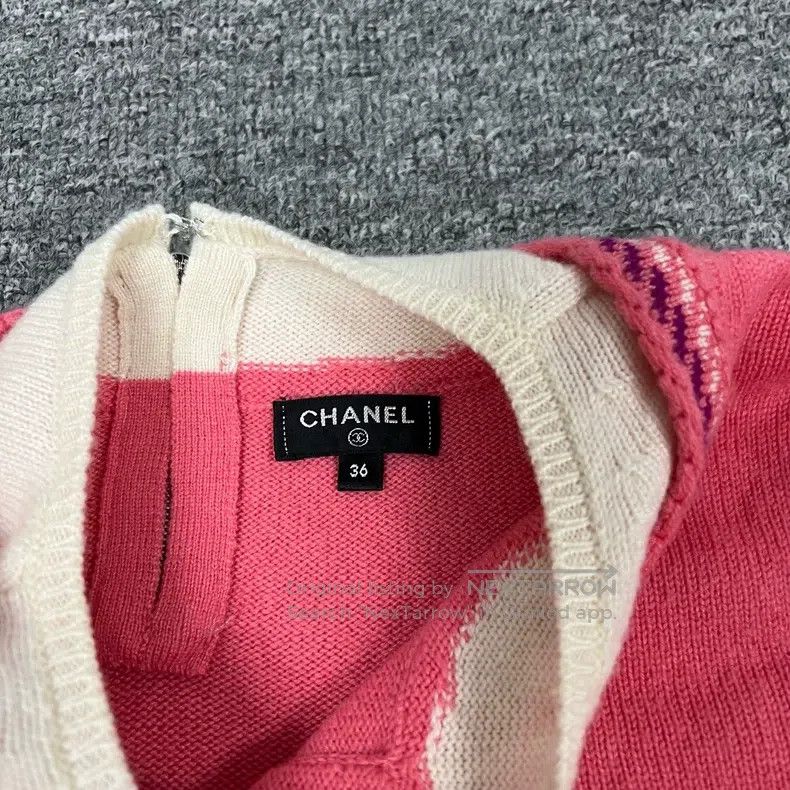 Chanel Chanel Snowflake buckle, fake two-piece, cashmere knit coa Size XS / US 0-2 / IT 36-38 - 5 Thumbnail