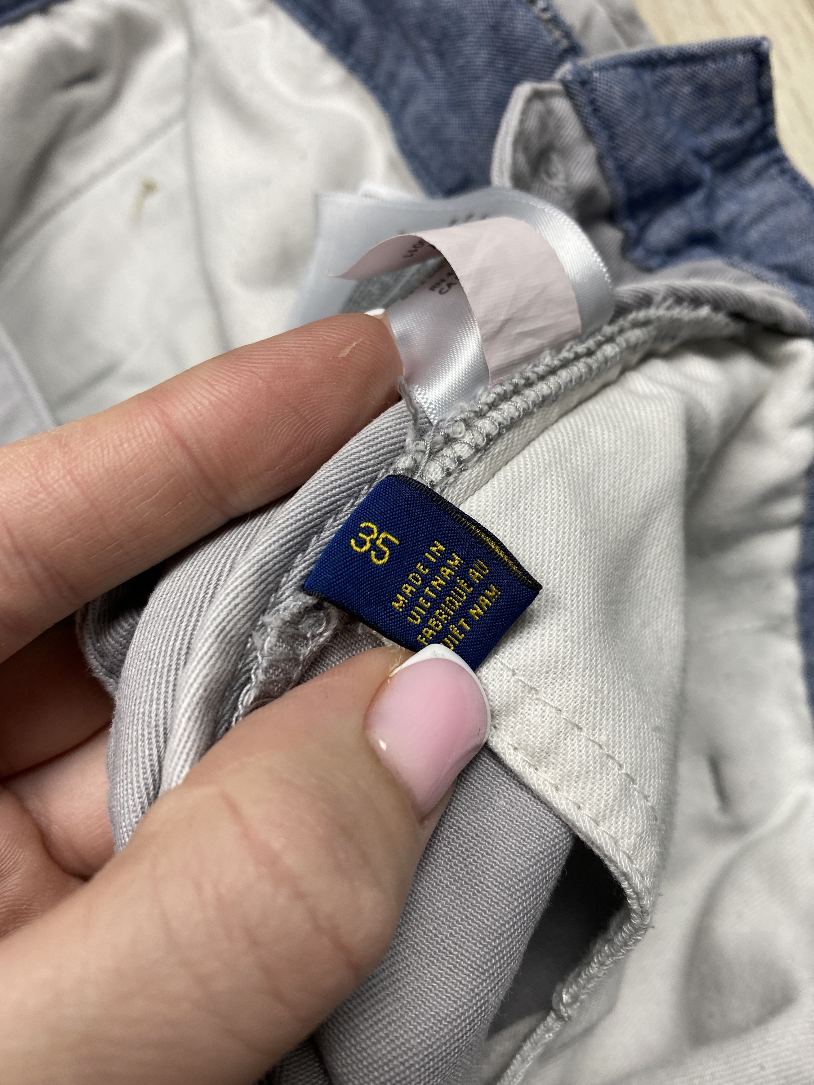 Polo Ralph Lauren × Ralph Lauren × Vintage Polo Ralph Lauren Vintage Mens Chino Shorts Size US 35 - 9 Thumbnail
