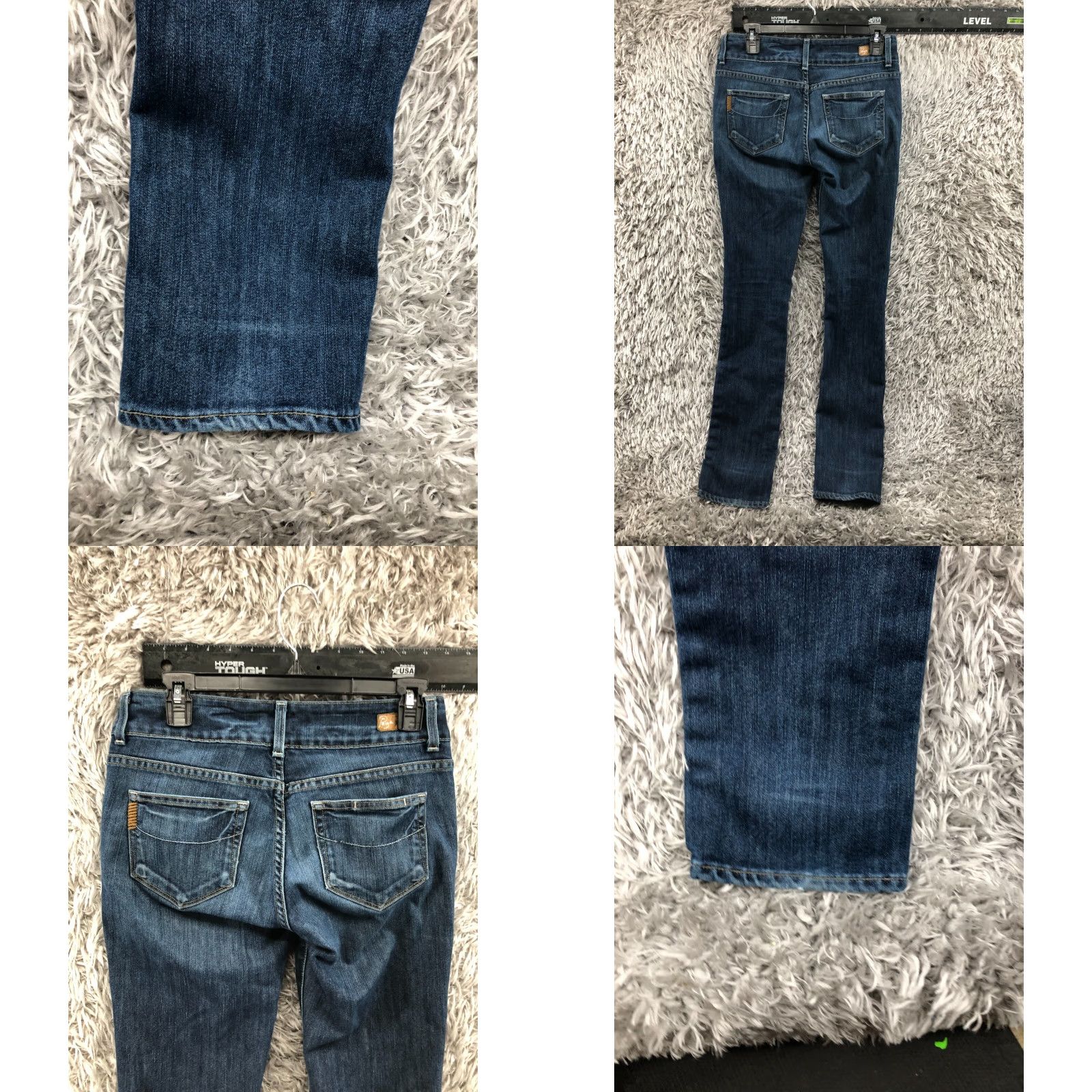 Paige Paige Hidden Hills Jeans Skinny Womens Medium Blue 28 Regular Denim ZIP Pockets 5-Pocket Style Modern Classic Vintage No? Size 28" / US 6 / IT 42 - 8 Thumbnail