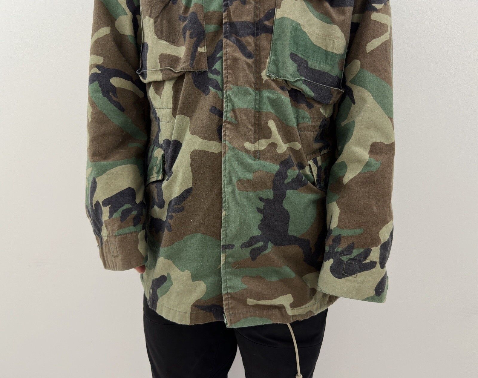 Vintage VINTAGE 1980s 80s M65 JACKET ARMY MILITARIA CONCORD USA Size US XL / EU 56 / 4 - 6 Thumbnail