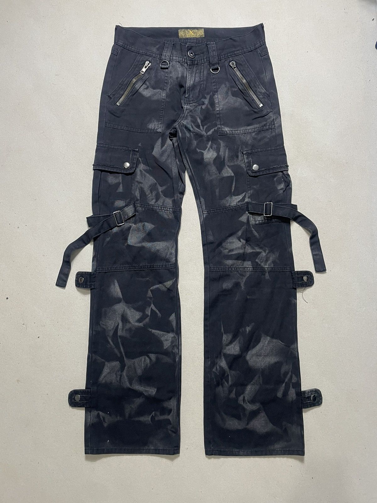 Japanese Brand Xfrm Bondage Cargo Pants Size US 30 / EU 46 - 1 Thumbnail