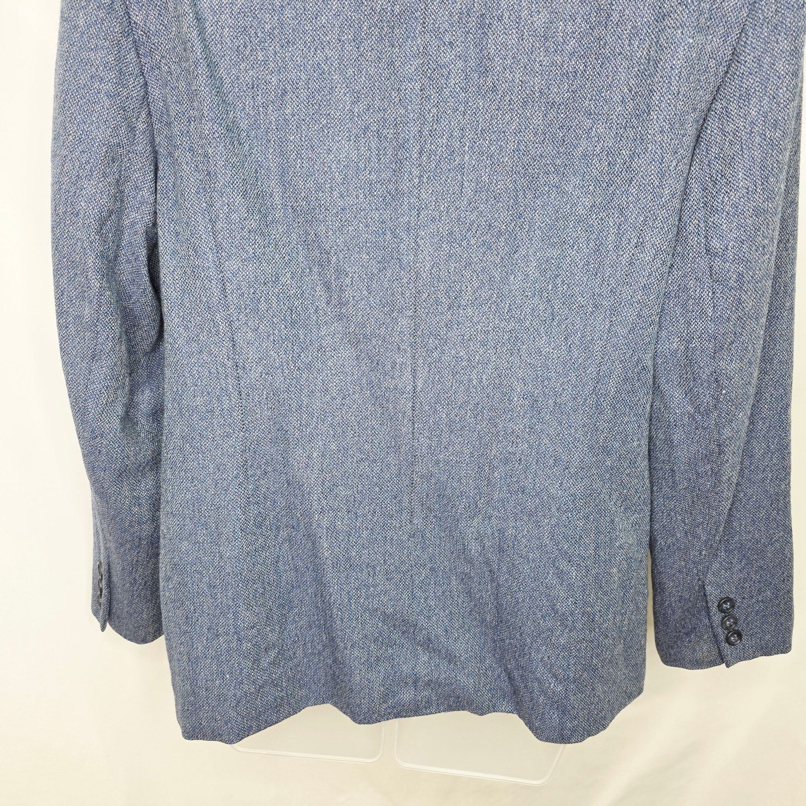 Other Vintage Talbots Petites Blue 100% Wool Women Blazer Jacket Size XL / US 12-14 / IT 48-50 - 12 Thumbnail