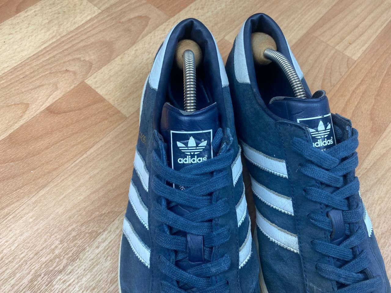 Adidas × Vintage Adidas Hamburg Dark Blue White S74838 SIZE US 11,5 Size US 11.5 / EU 44-45 - 10 Thumbnail