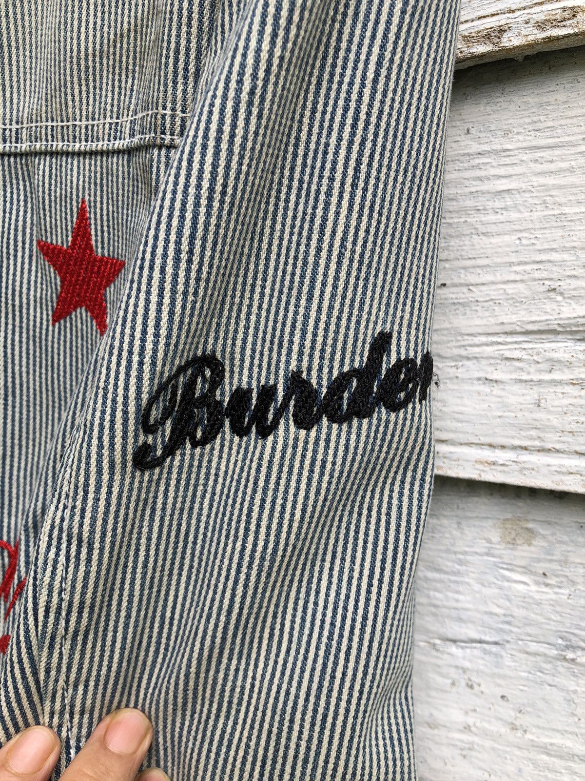 Japanese Brand Burden Born To Ride Hickory Jacket Size US M / EU 48-50 / 2 - 5 Thumbnail