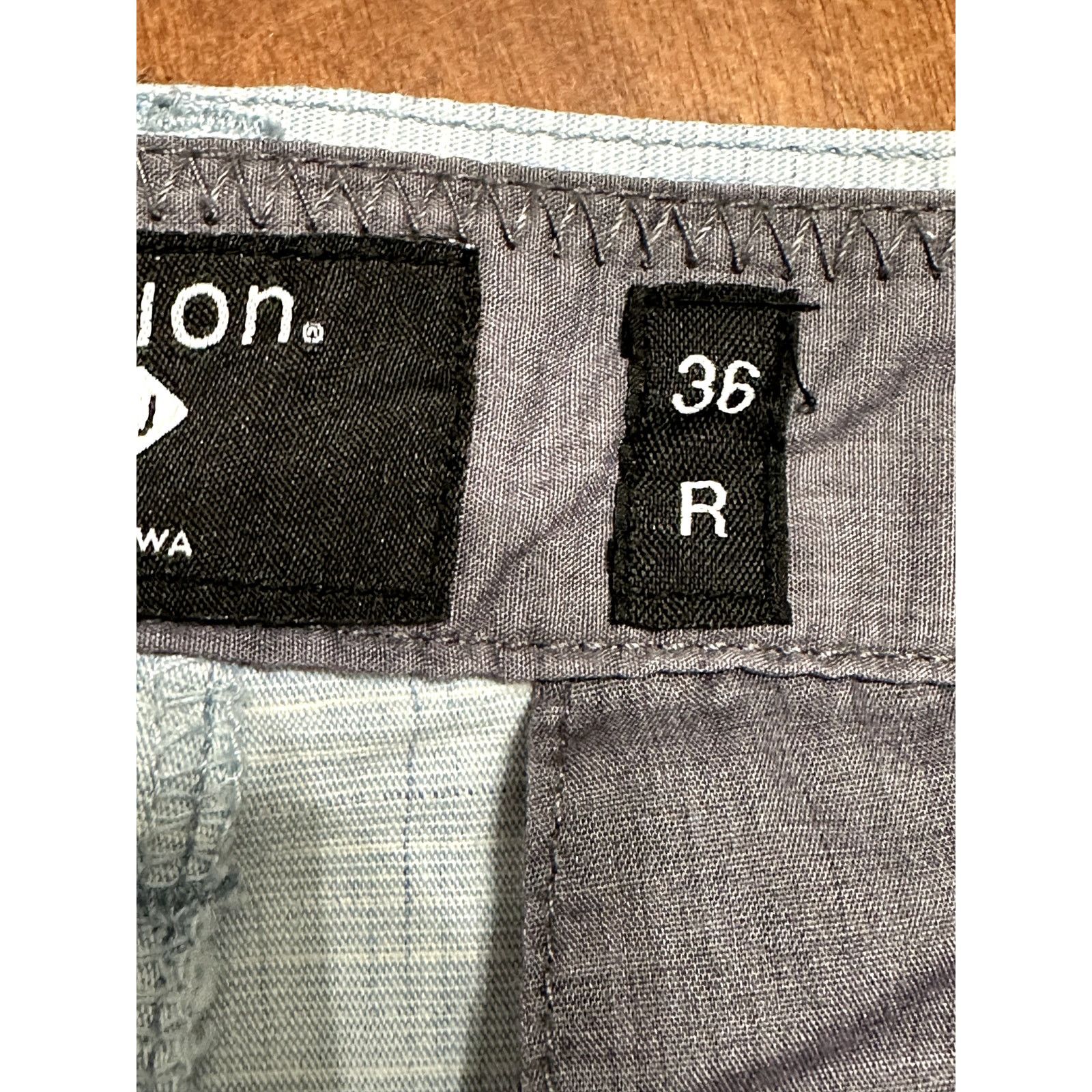 Other Union Casual Shorts Chino Style Flat Front Blue M 36R NWOT Size US 36 / EU 52 - 9 Thumbnail