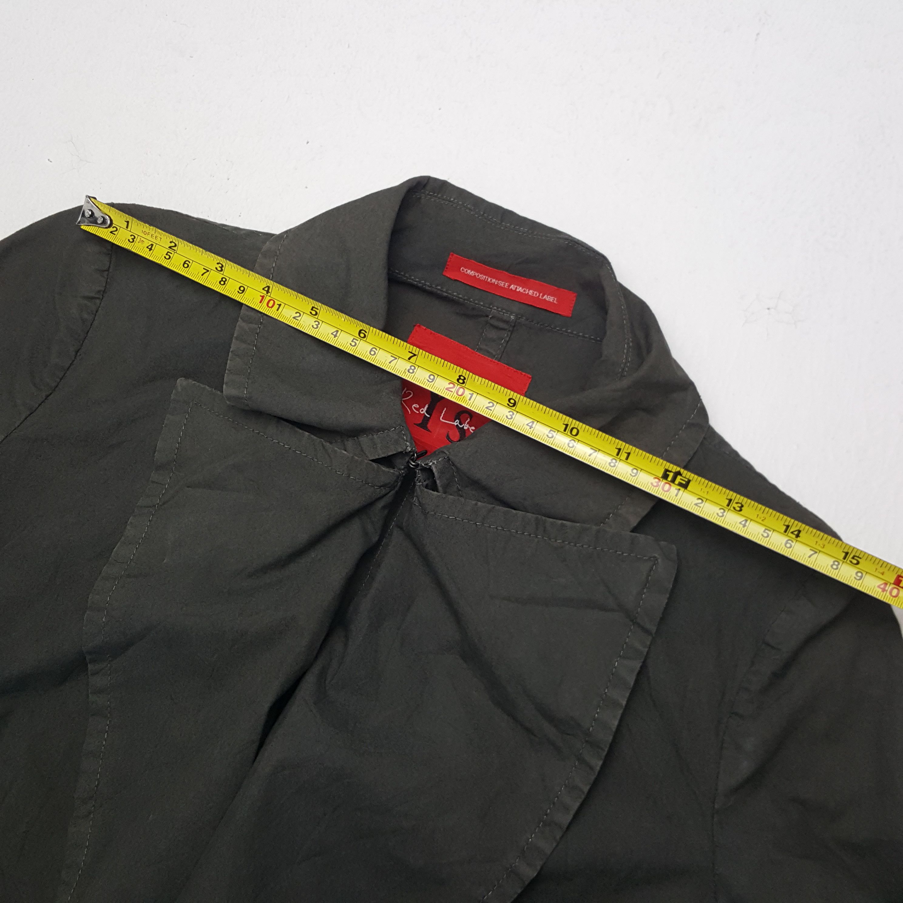 Vintage × Y's × Yohji Yamamoto Vintage Y's Red Label By Yohji Yamamoto Rare Coat Jacket Size XS / US 0-2 / IT 36-38 - 5 Thumbnail