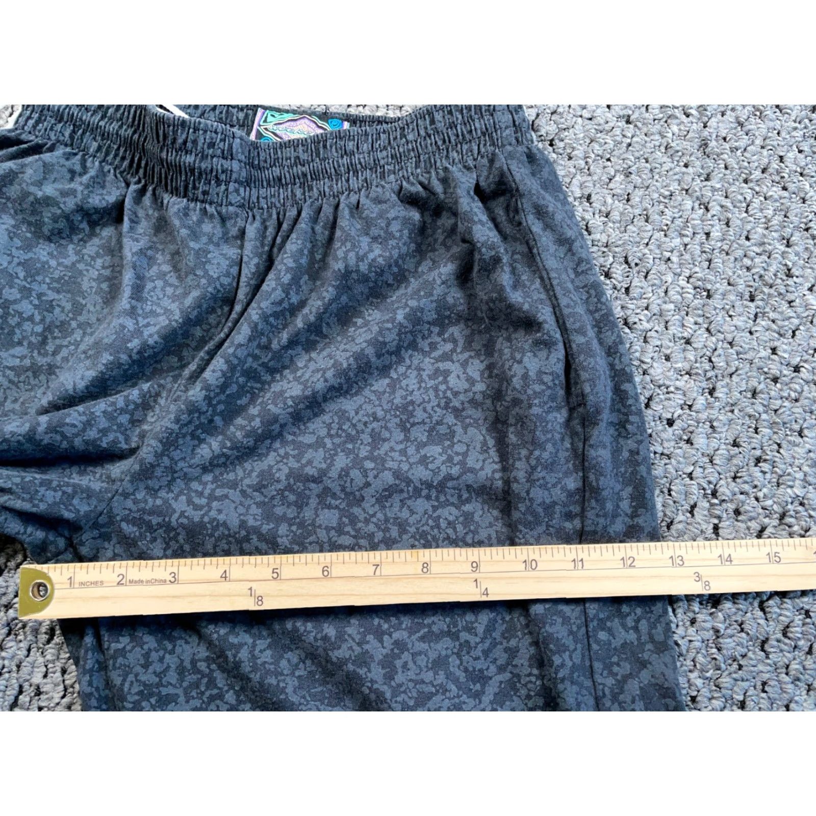 Vintage VINTAGE 90s Weekends Camouflage Drawstring Pants Men's Small Gray USA Tag Size US 26 / EU 42 - 7 Thumbnail