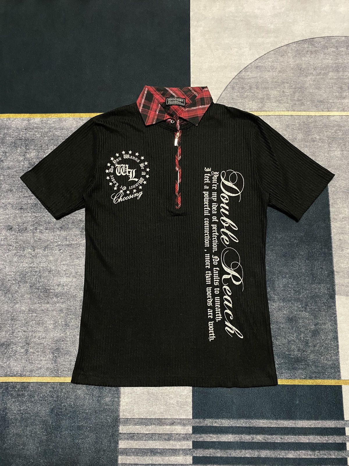 Japanese Brand MIND GAMES PUNK STYLE TSHIRT Size US M / EU 48-50 / 2 - 1 Thumbnail