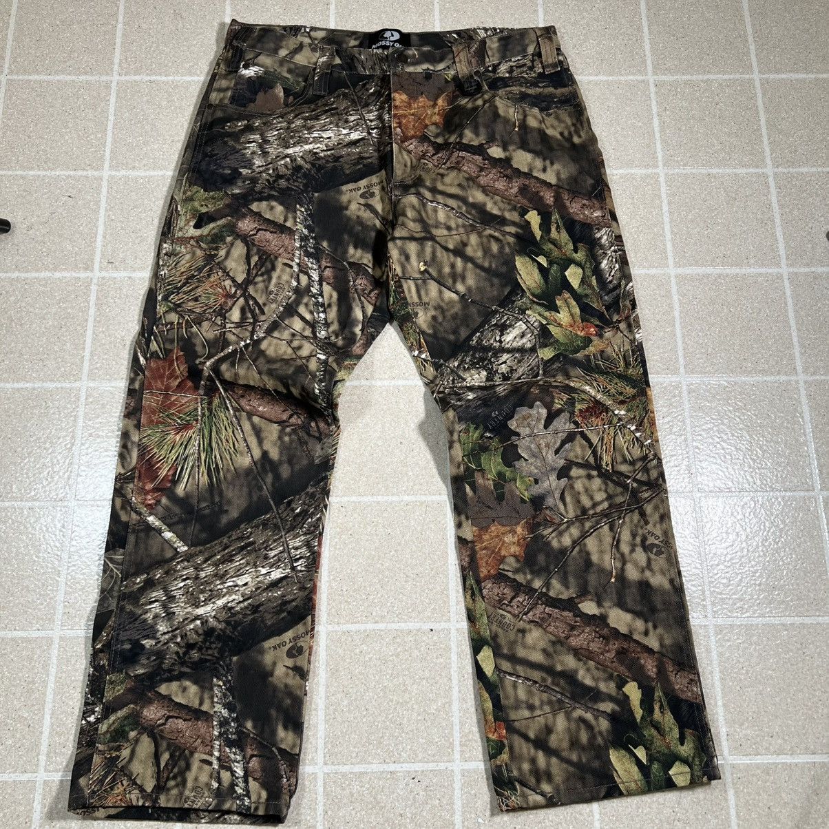 Mossy Oaks MOSSY OAK BREAK-UP COUNTRY Camo Jeans 36x30 Deer Hunt Pants Size US 36 / EU 52 - 3 Thumbnail