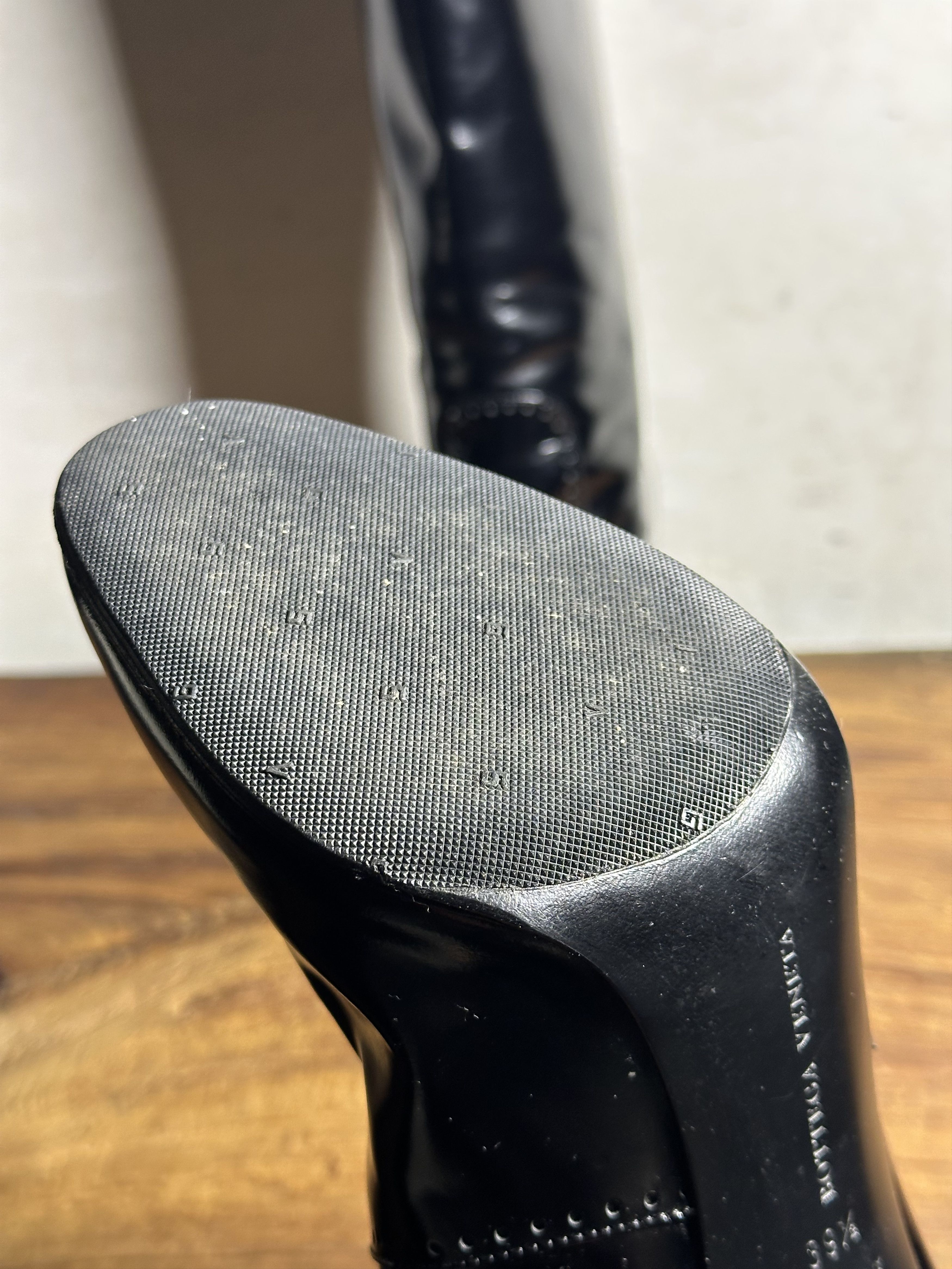 Bottega Veneta Bottega Veneta Patent Leather knee-high boots Size US 9.5 / IT 39.5 - 11 Thumbnail