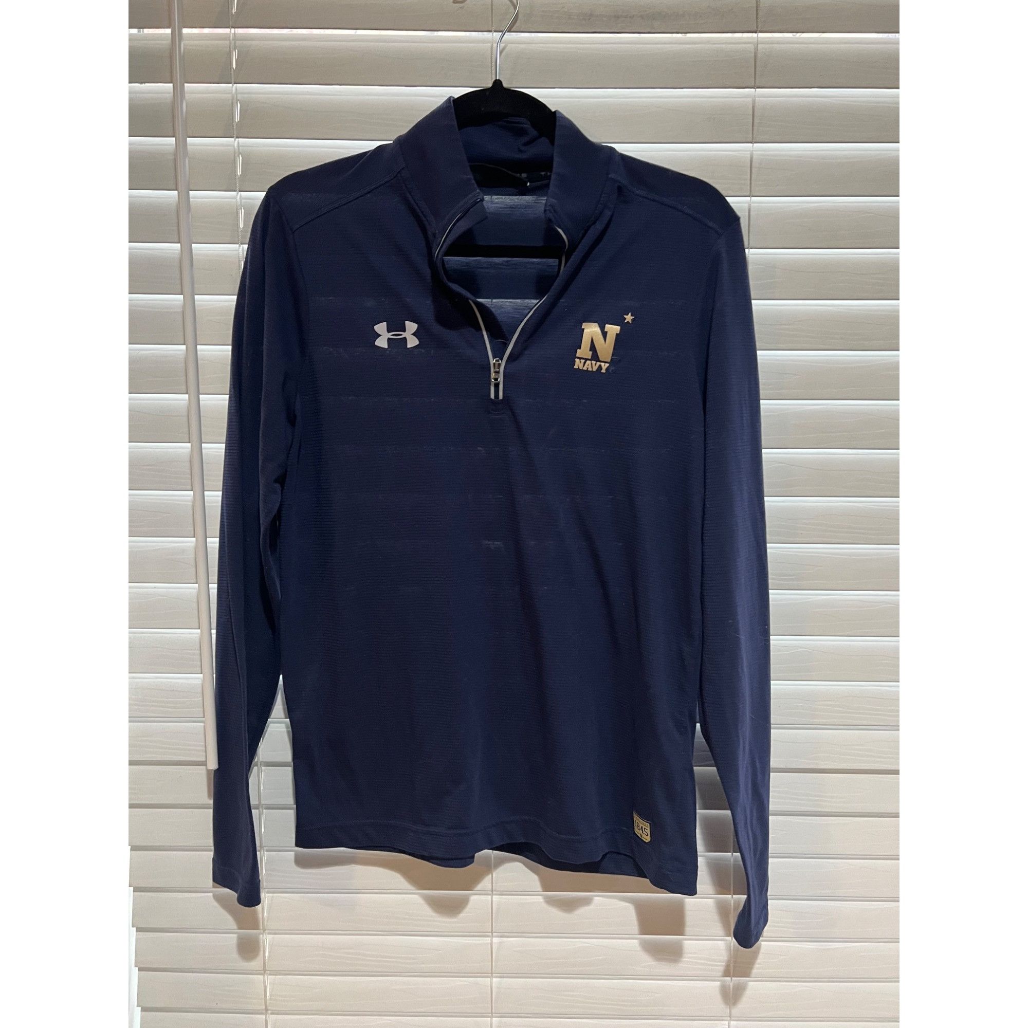 Under Armour Under Armour Navy Midshipmen 1/4 Zip Pullover - Size S Size US S / EU 44-46 / 1 - 1 Thumbnail