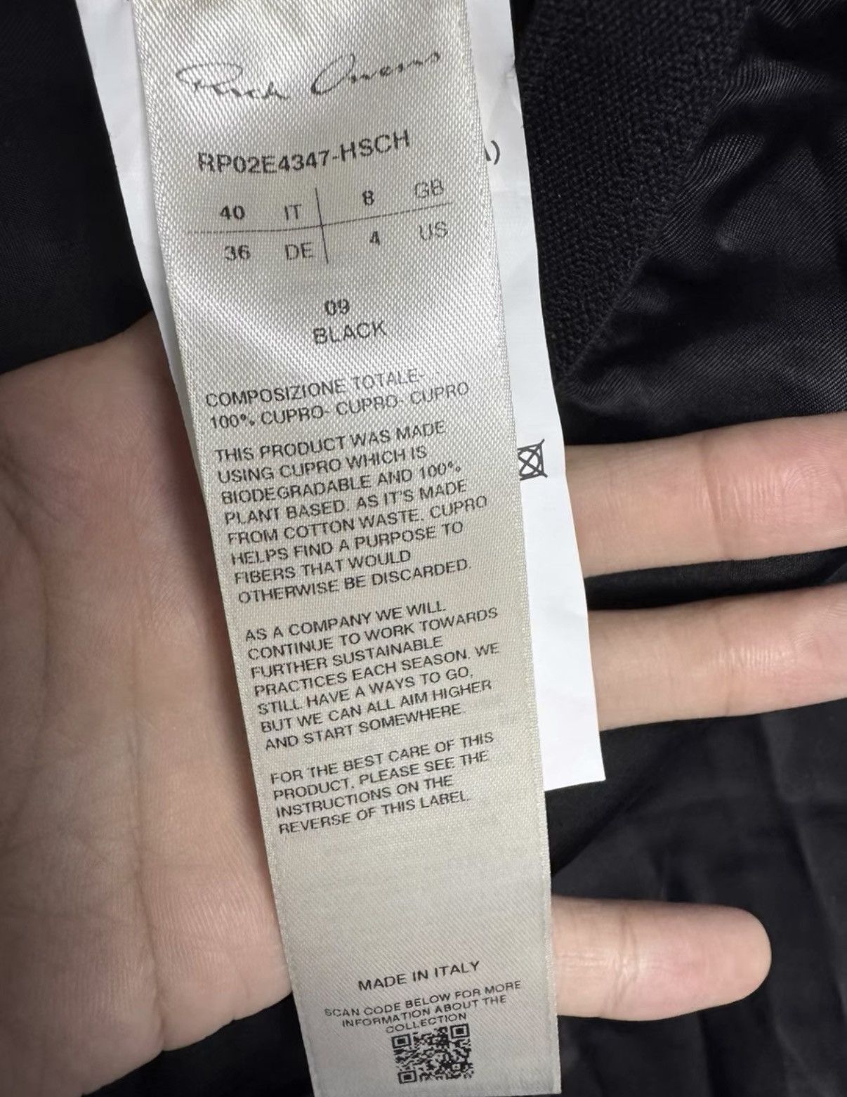 Rick Owens Rick Owens Ruched Mini Skirt K37 Size 27" / US 4 / IT 40 - 4 Thumbnail