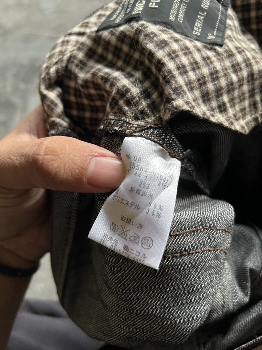 If Six Was Nine flare pleated nicole club for men denim rare design Size US 29 - 6 Thumbnail