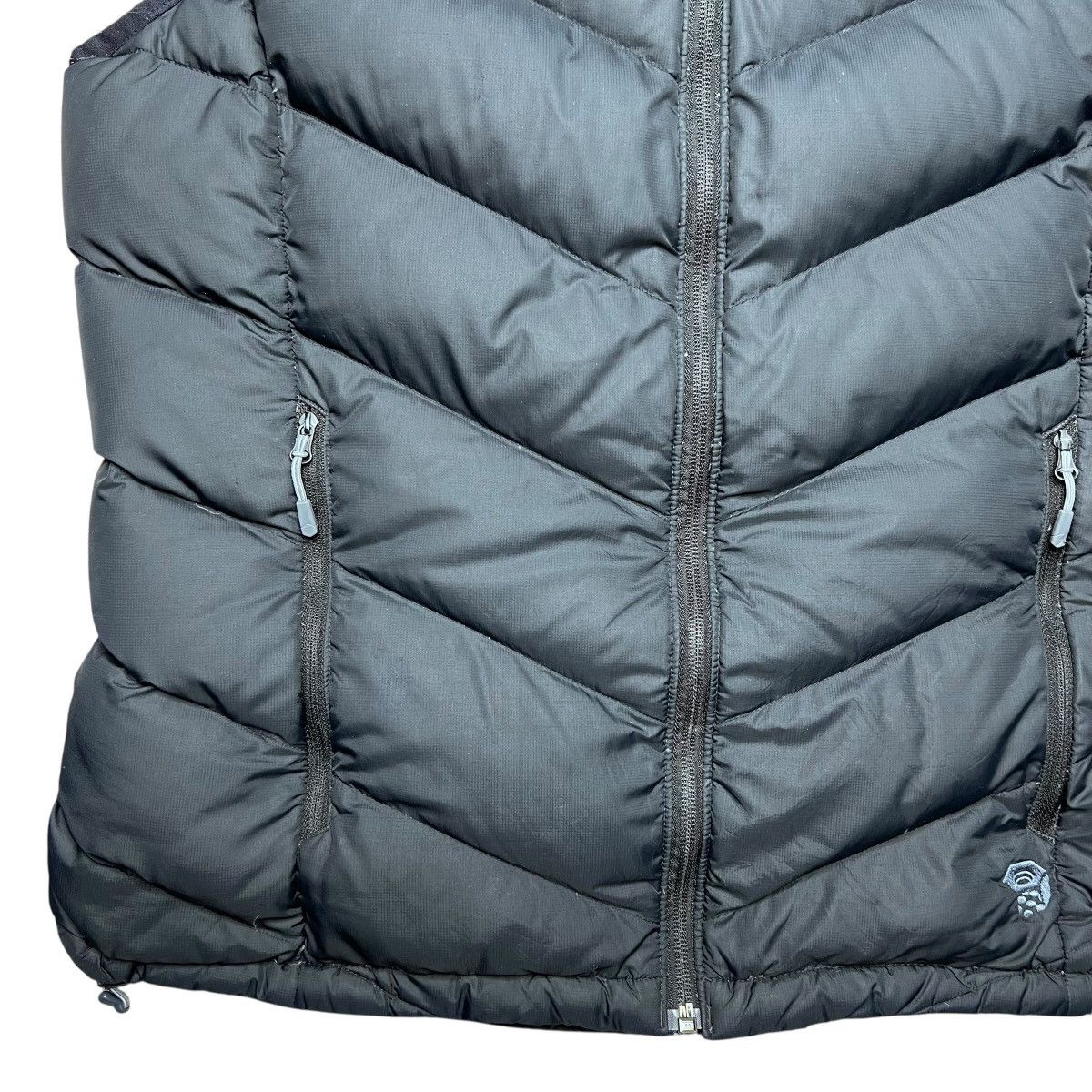 Mountain Hardwear Mountain Hardwear Womens Q Shield 650 Down Zip Up Black Vest Size L / US 10 / IT 46 - 10 Thumbnail