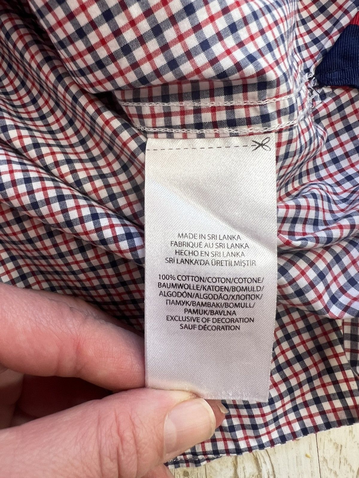 Ralph Lauren Ralph Lauren Slim Fit Plaid Shirt L Blue Red Check Cotton Size US L / EU 52-54 / 3 - 8 Thumbnail