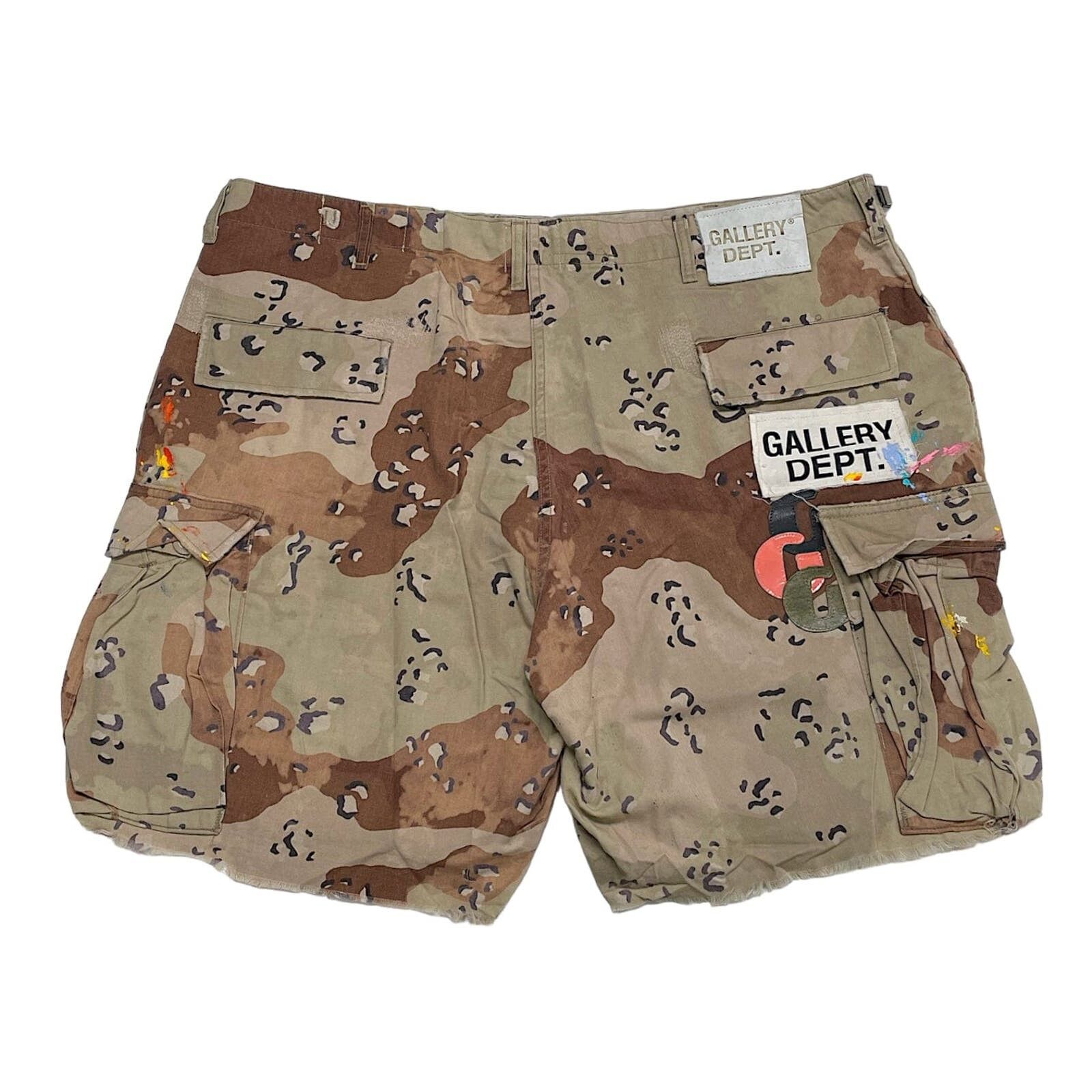 Gallery Dept. Gallery Department Cargo Shorts Chocolate Chip Camo | Grailed