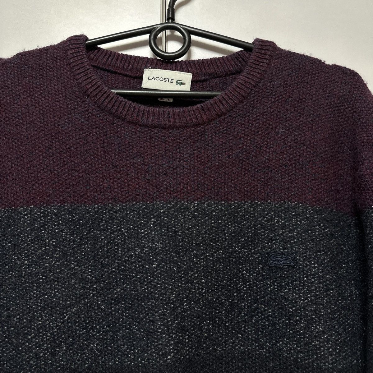 Lacoste Lacoste wool sweater Size US L / EU 52-54 / 3 - 3 Thumbnail