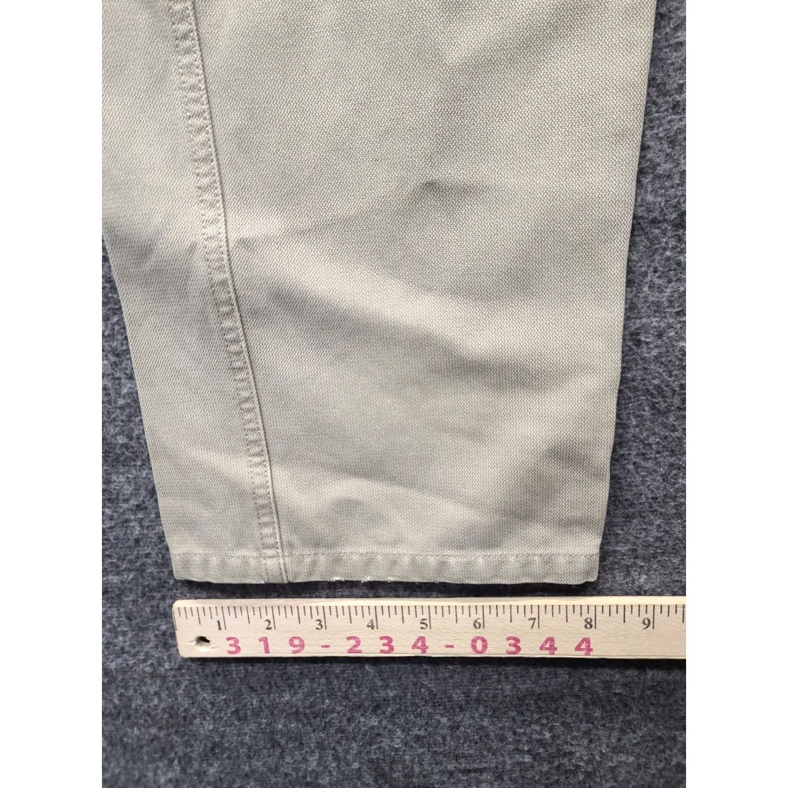 Mountain Hardwear Mountain Hardwear Jeans Mens 30x32 Regular Fit Straight Leg Canvas Workwear Beige Cotton Canvas 5-Pocket Inseam 32 Modern Straight Mens Jeans Size US 30 / EU 46 - 7 Thumbnail