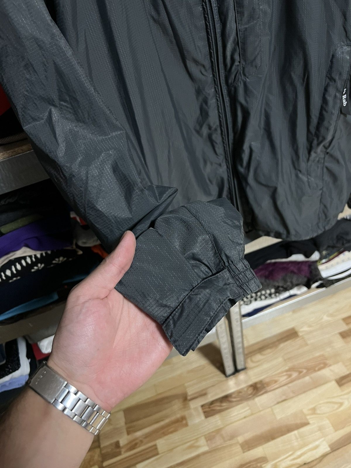 Rab Vintage Men’s Rab Nylon Track Full Zip Jacket Windbreaker L Size US L / EU 52-54 / 3 - 4 Thumbnail