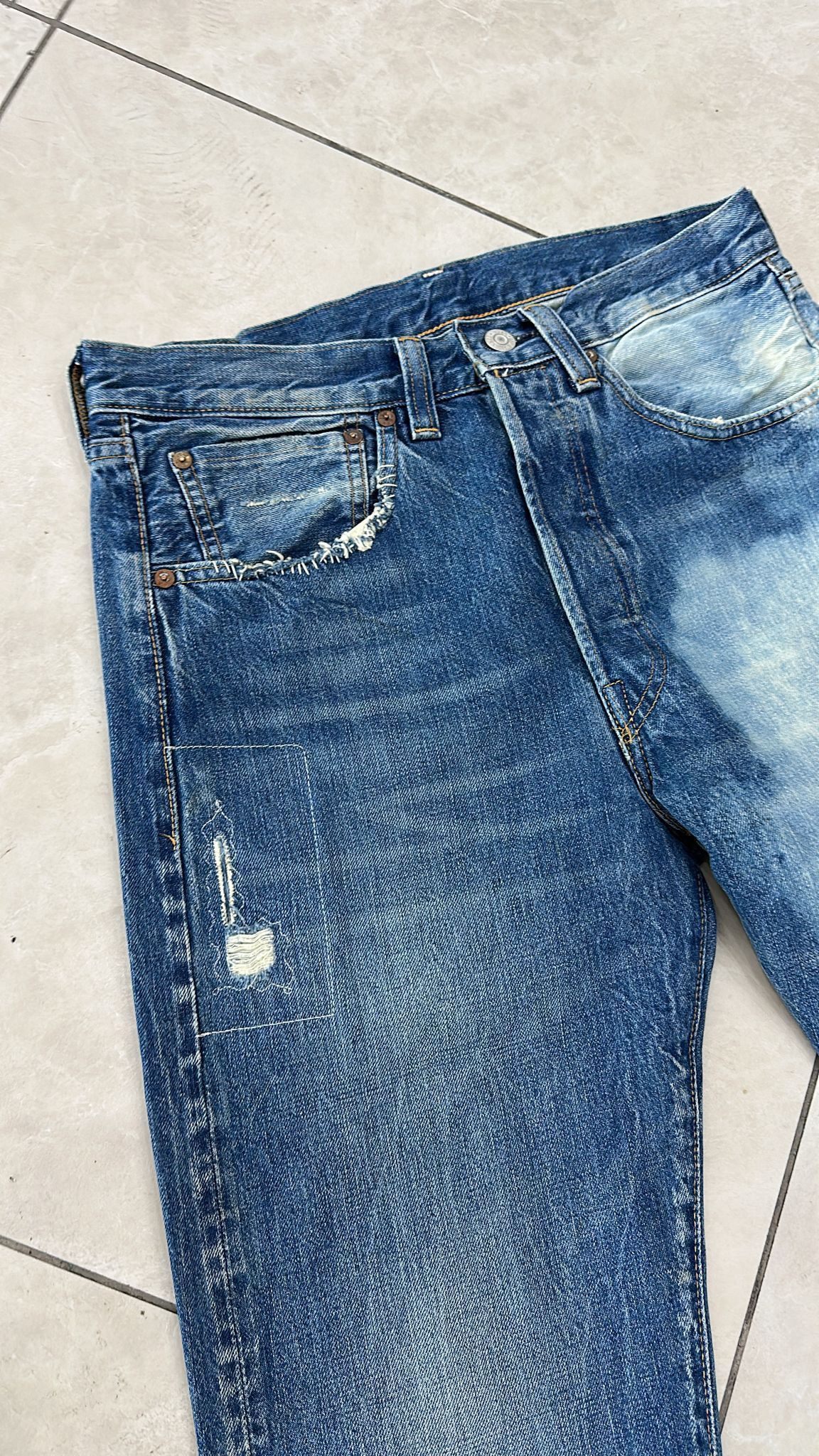 Levi's Vintage Clothing LVC Levi's Vintage Clothing 1947 501XX BigE Selvedge Jeans Size US 31 - 3 Thumbnail