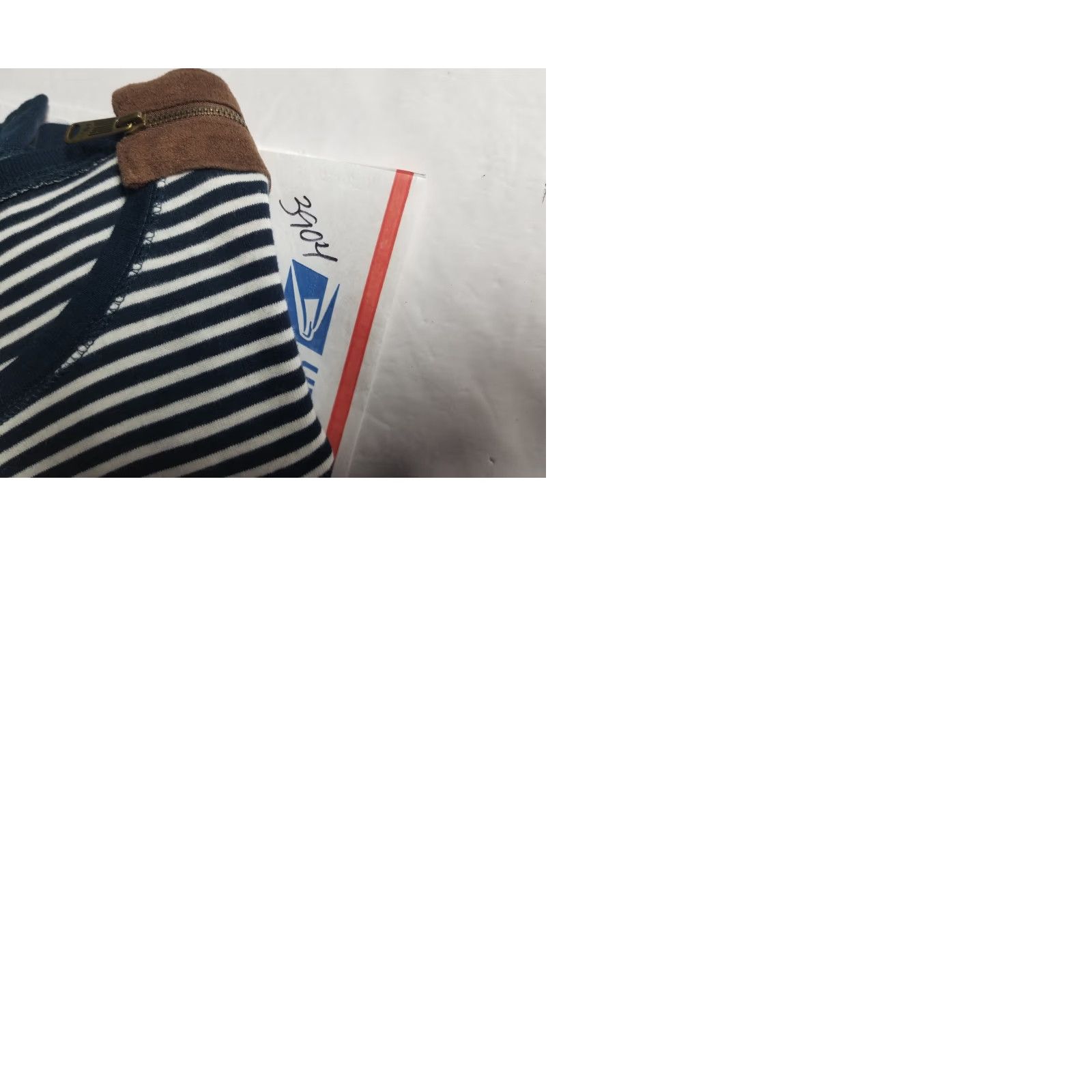 Ralph Lauren Lauren Ralph Lauren Shirt Womens Long Sleeve Striped Blue Multicolor L Large Elbow Patch Classic Casual Womens Size L / US 10 / IT 46 - 9 Thumbnail