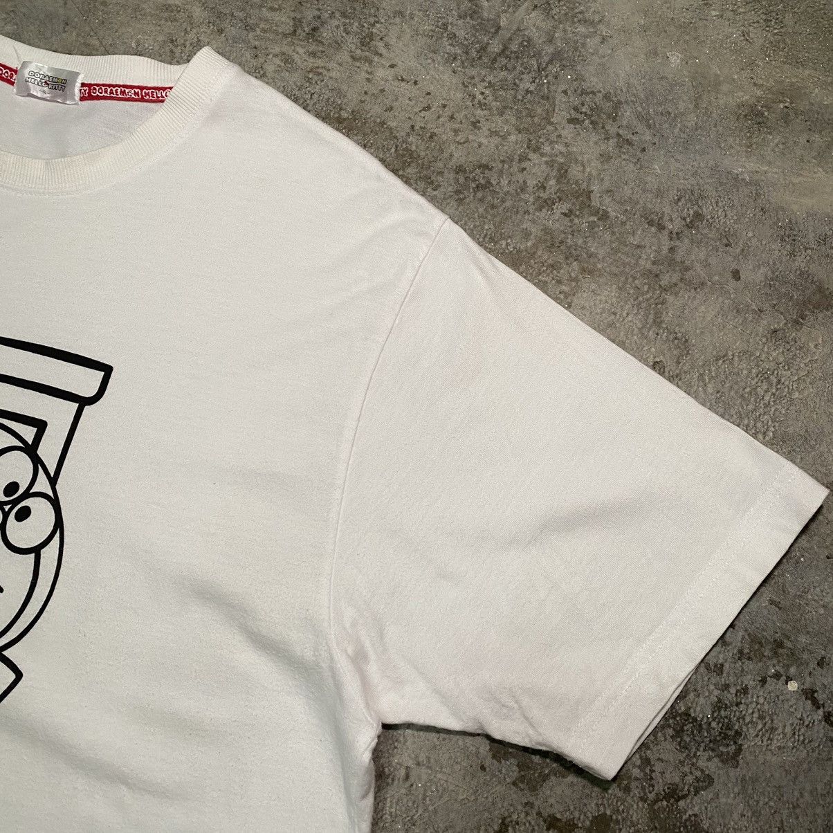 Anime × Cartoon Network × Vintage RARE💥 DORAEMON x HELLO KITTY CARTOON T SHIRT SANRIO Size US XL / EU 56 / 4 - 5 Thumbnail