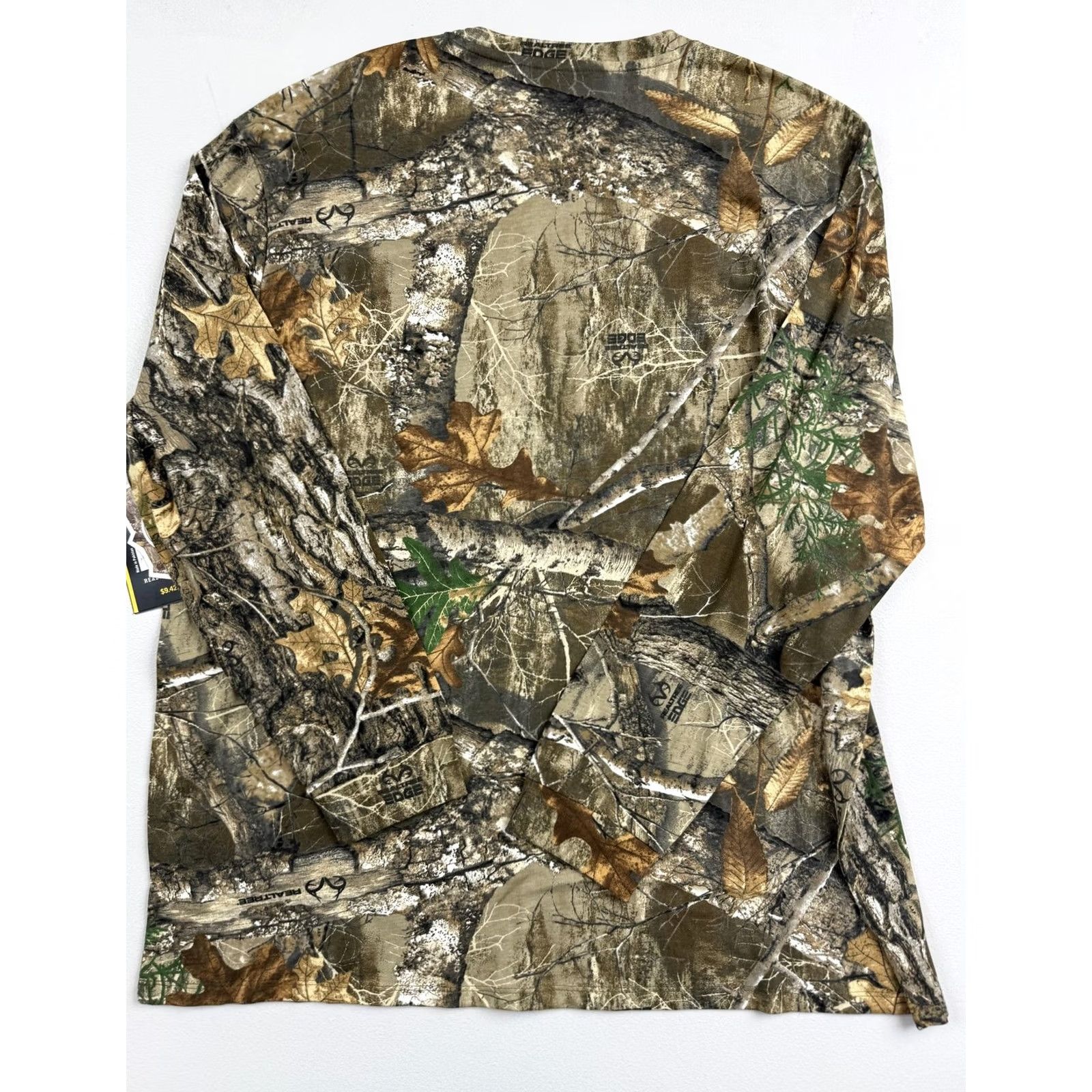 Realtree Realtree Mens 3XL Brown Camouflage Long Sleeve Hunting Tee Top Shirt Size US XXL / EU 58 / 5 - 2 Thumbnail