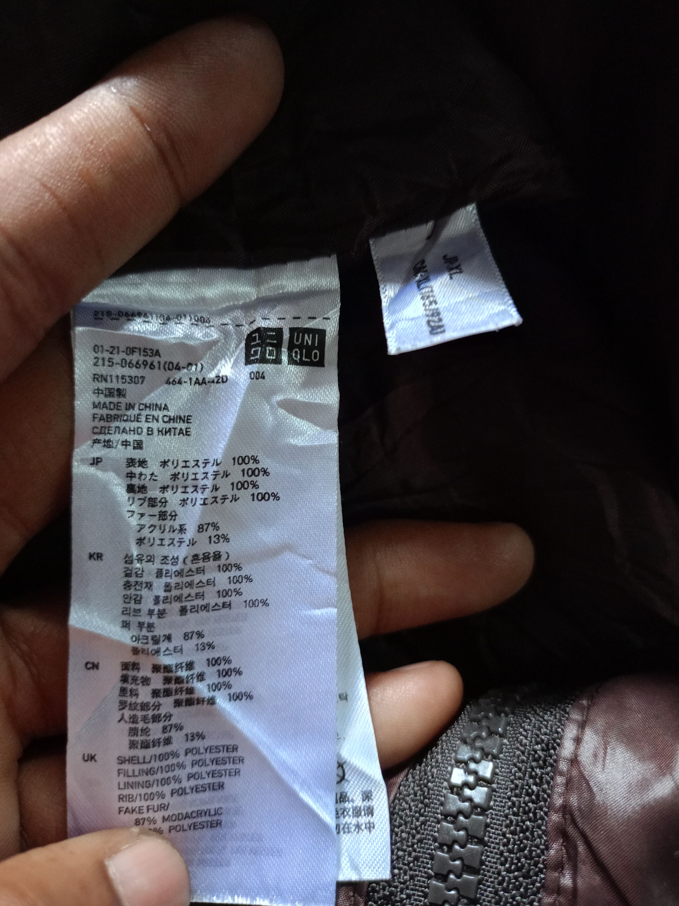 If Six Was Nine × Japanese Brand × Le Grande Bleu (L.G.B.) Bundle 2 UNIQLO puffer Fur jacket style ifsixwasnine Lgb Size M / US 6-8 / IT 42-44 - 3 Thumbnail