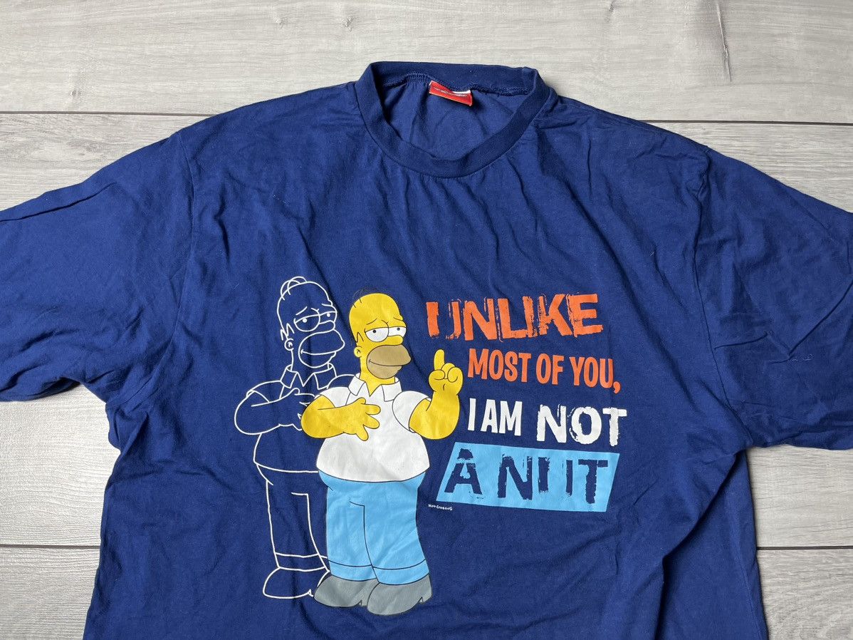 The Simpsons The Simpsons T-shirt vintage hommer size Large Size US L / EU 52-54 / 3 - 3 Thumbnail