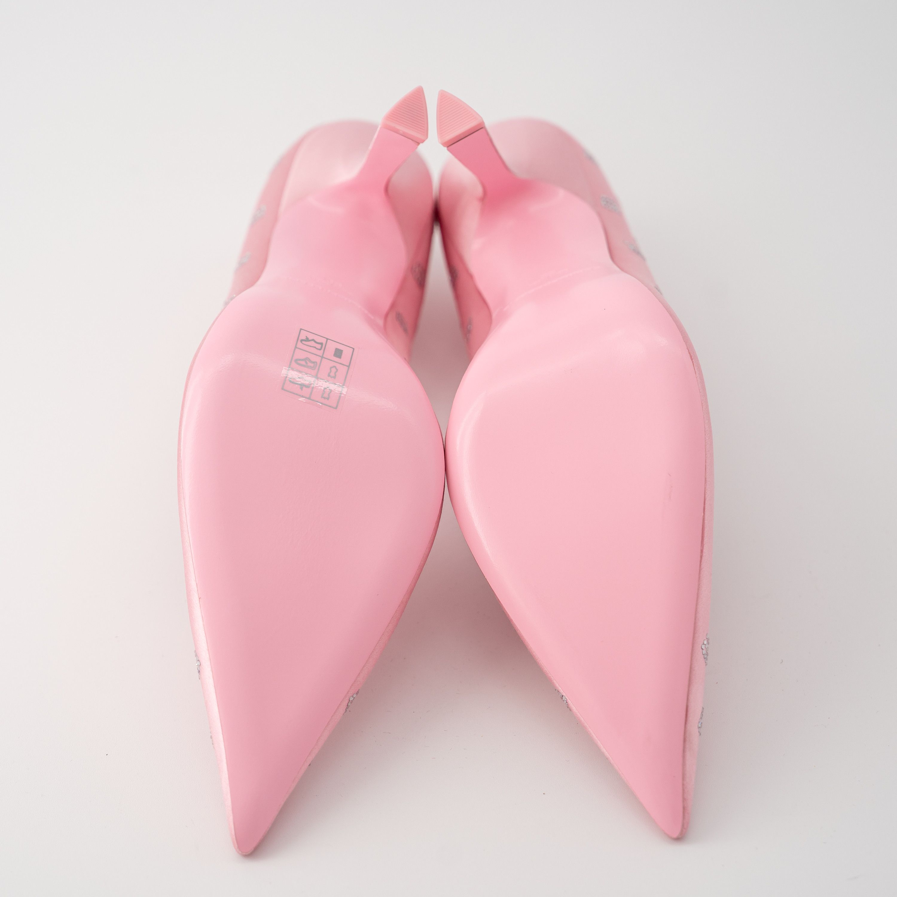 Alexander Wang 39 9US Alexander Wang Delphine Crystal Satin Pumps Pink Size US 9 / IT 39 - 6 Thumbnail