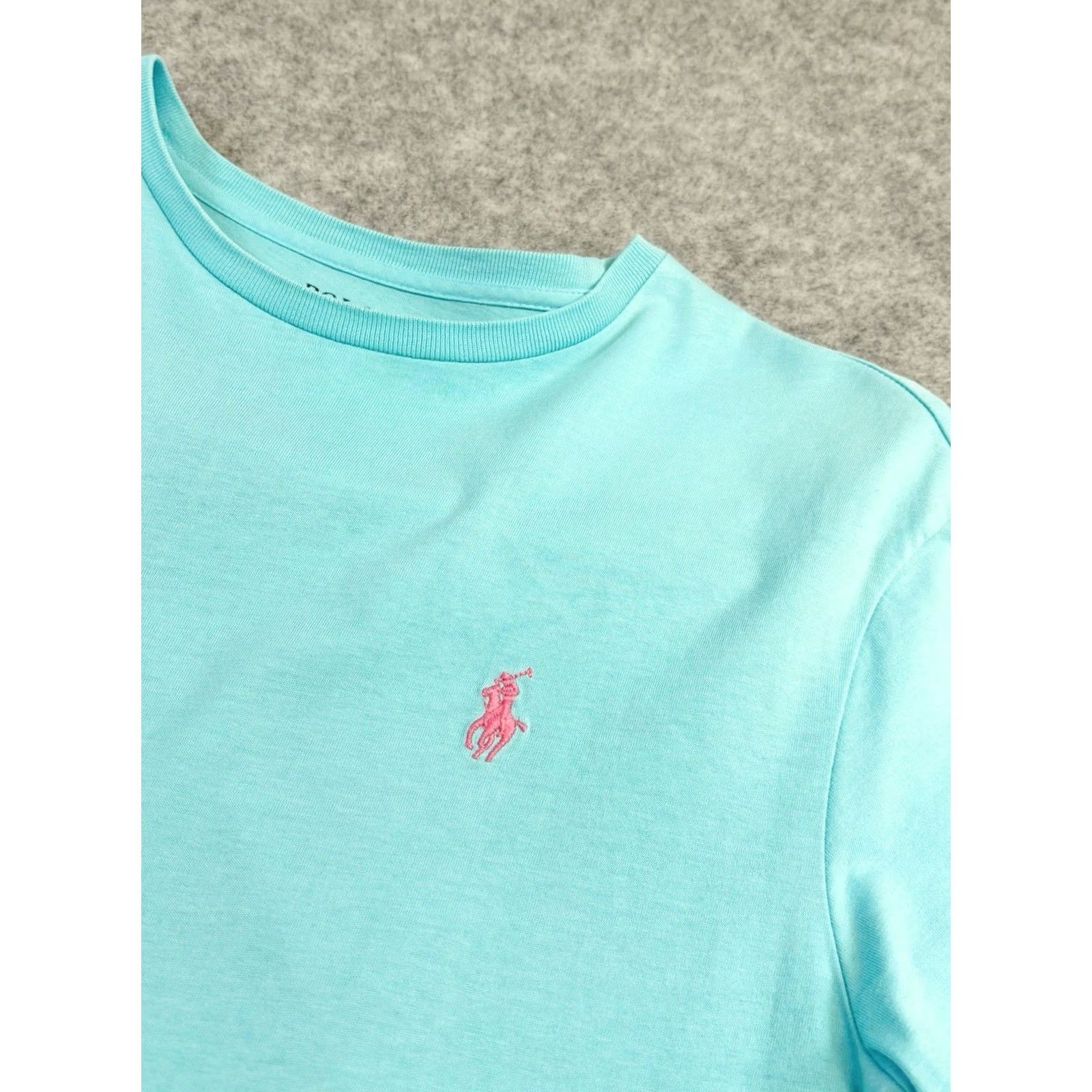 Polo Ralph Lauren Ralph Lauren T Shirt Small Men’s Turquoise Blue Short Sleeve Crew NeckTop Used Size US S / EU 44-46 / 1 - 3 Thumbnail