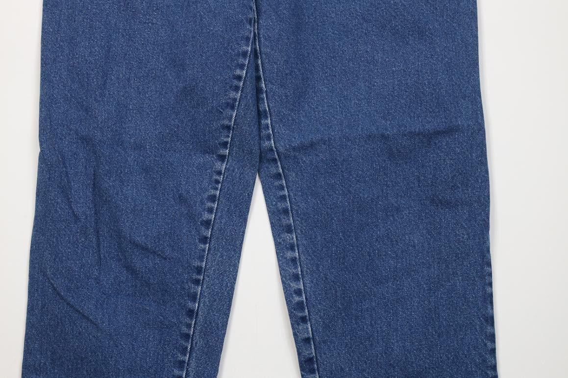 Vintage Vintage 80s 90s Streetwear Relaxed Pleated Denim Jeans Blue Size 26" / US 2 / IT 38 - 3 Thumbnail