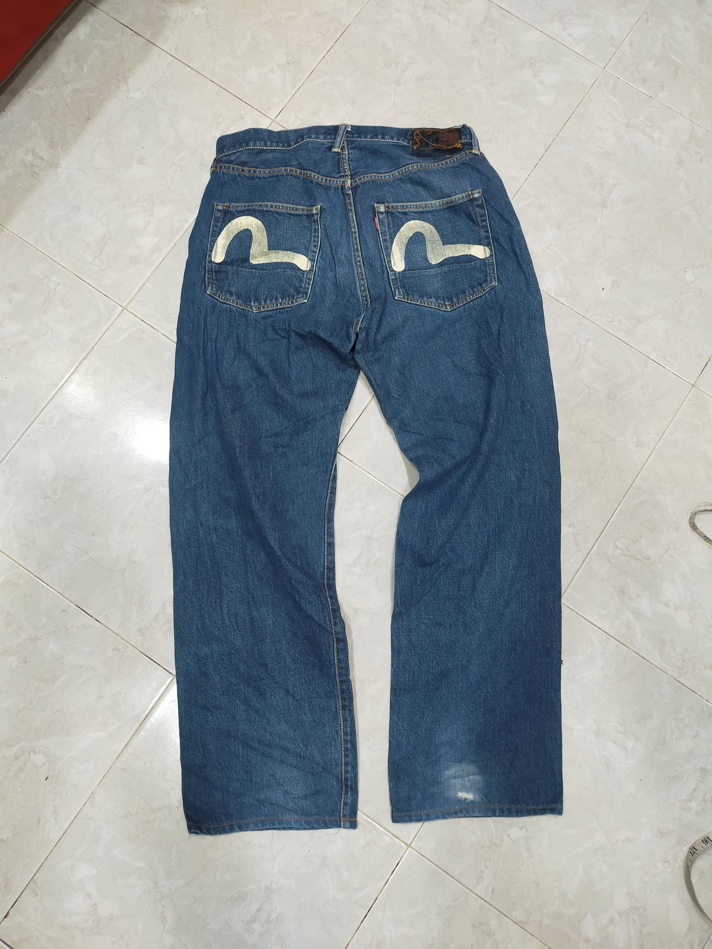 Evisu × Japanese Brand × Orslow Vintage Evisu Japan Selvedge Denim Size US 34 / EU 50 - 2 Thumbnail