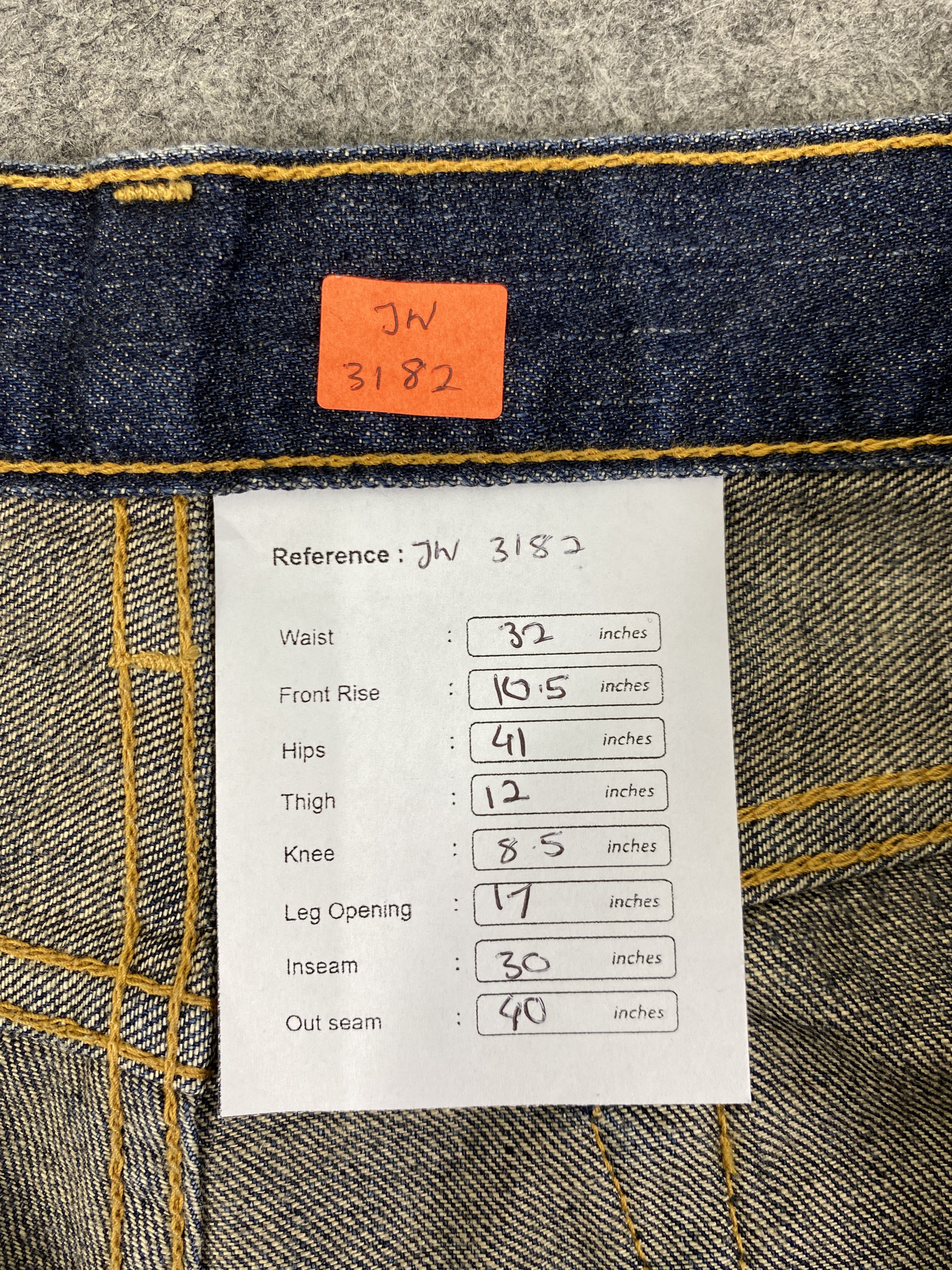 If Six Was Nine Faded Blue Vintage 517 Levis Flare Jeans 32x30 - JN3182 Size US 32 / EU 48 - 8 Thumbnail