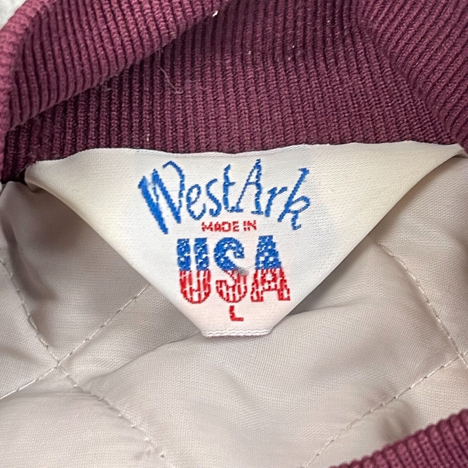 Other Vtg West Ark Corvette Satin Bomber Jacket Snap Buttons L Size US L / EU 52-54 / 3 - 3 Thumbnail