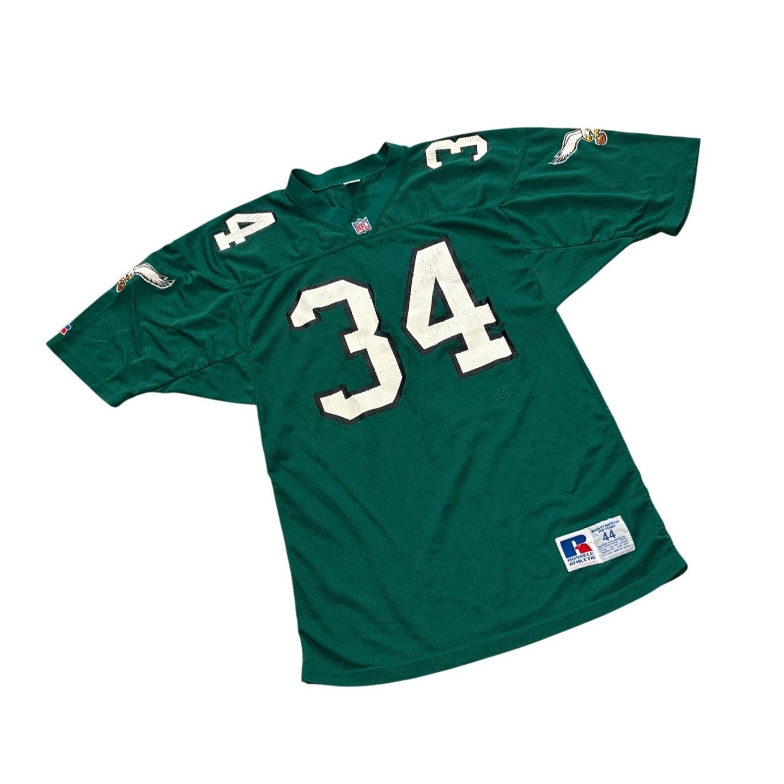 Russell Athletic Vtg Russell Athletic Philadelphia Eagles Herschel Walker #34 Size US L / EU 52-54 / 3 - 3 Thumbnail