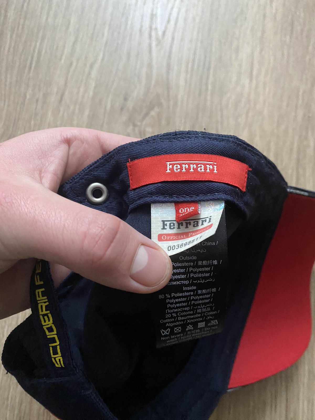 Ferrari × Vintage Vintage F-1 Ferarri Schumacher Racing Cap Y2K Os Size ONE SIZE - 8 Thumbnail