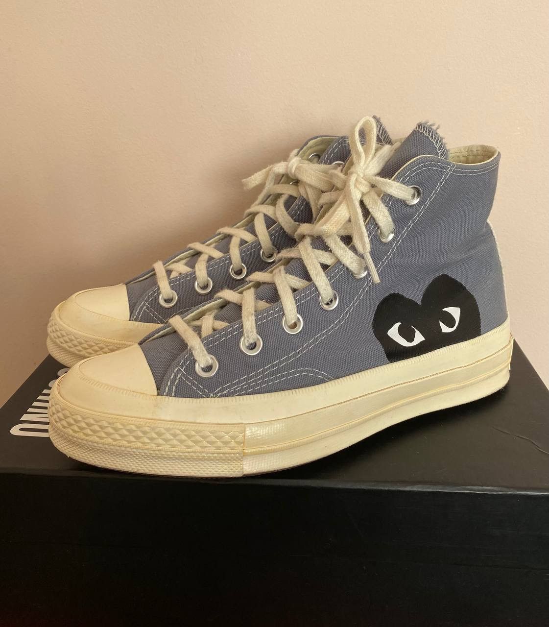 Comme des Garcons PLAY × Converse Comme des Garçons X Converse High-TOP Size US 5 / EU 37 - 3 Thumbnail