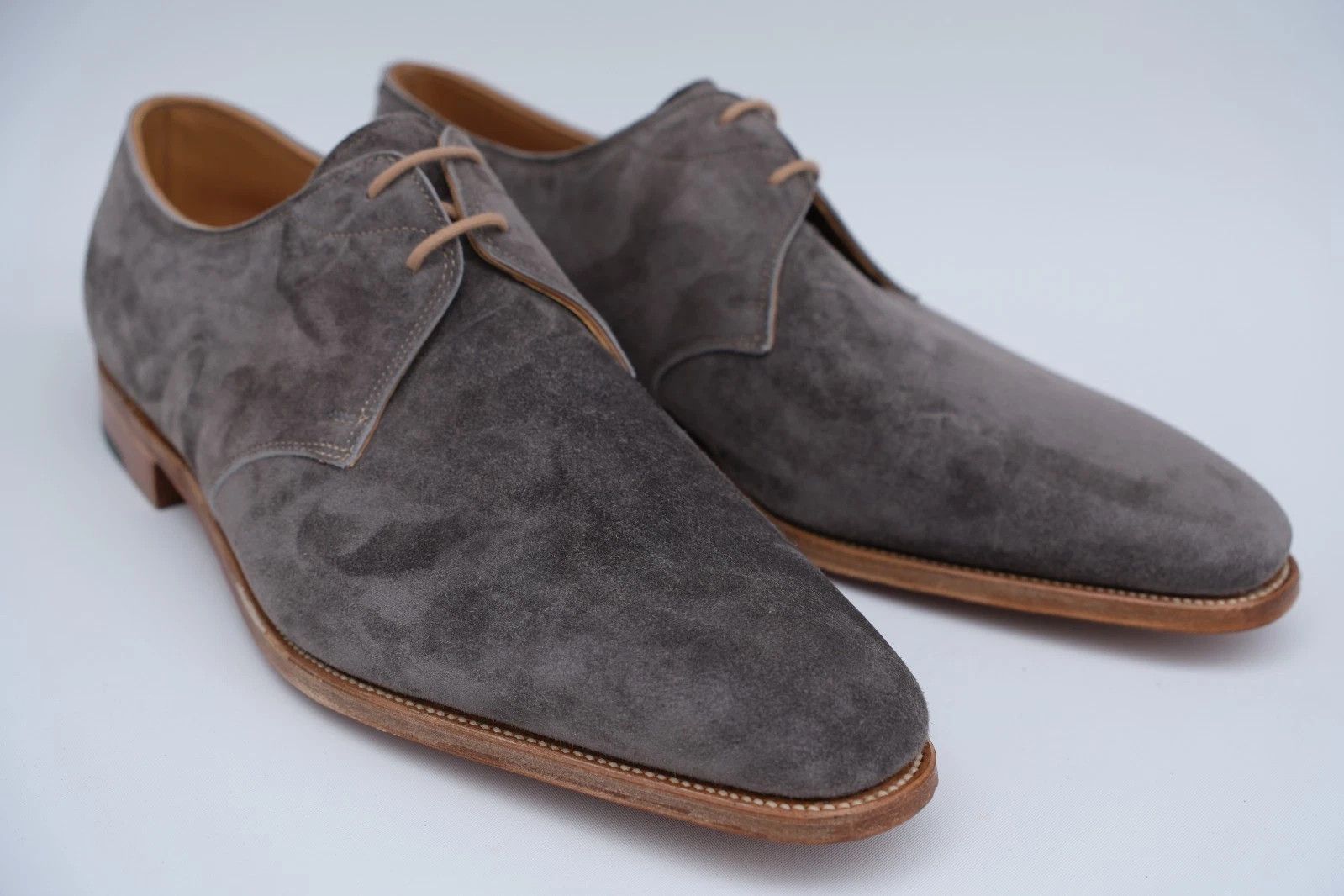 John Lobb New John Lobb Willoughby Suede EU 44.5 UK 10.5 / US 11.5 Size US 11.5 / EU 44-45 - 1 Thumbnail