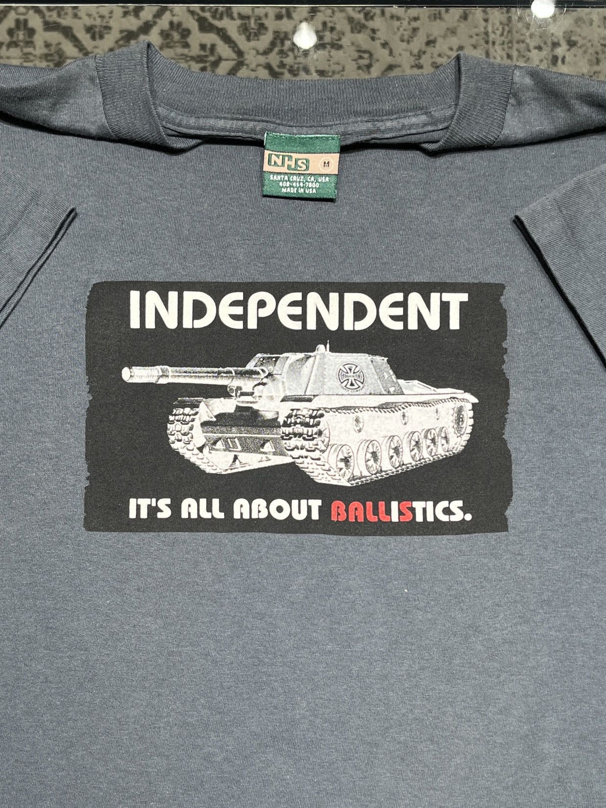 Independent Truck Co. 90’s Independent Tank “It’s All About Ballistics” Size US M / EU 48-50 / 2 - 1 Thumbnail