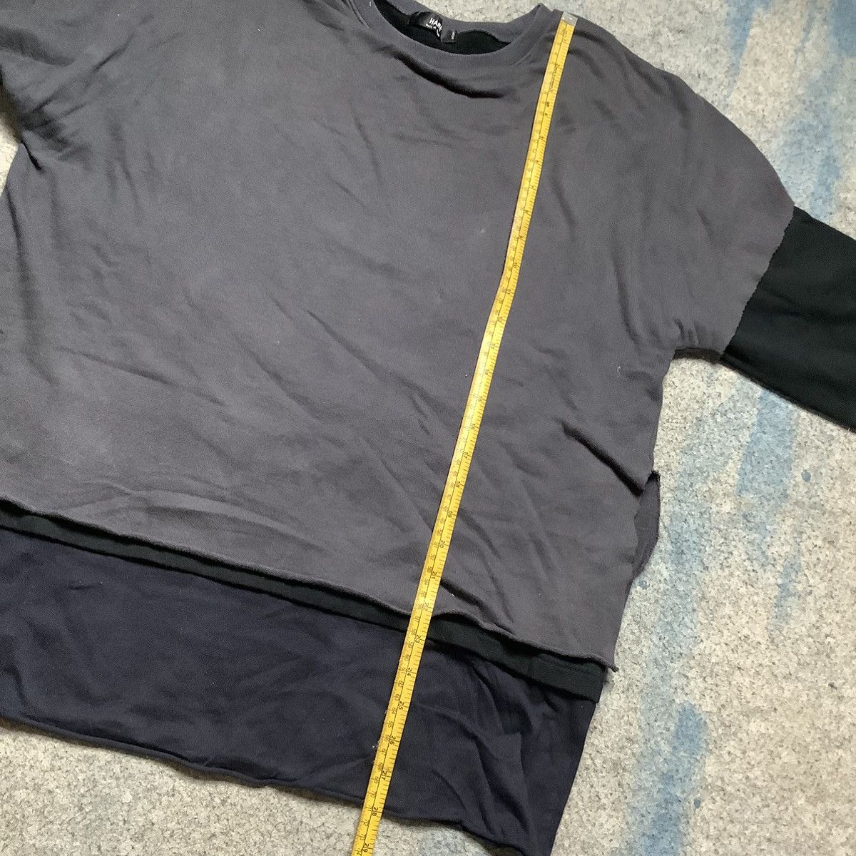 HARE × If Six Was Nine × Le Grande Bleu (L.G.B.) Hare Double Layer Long Sleeve Y2K Style Size US M / EU 48-50 / 2 - 10 Thumbnail