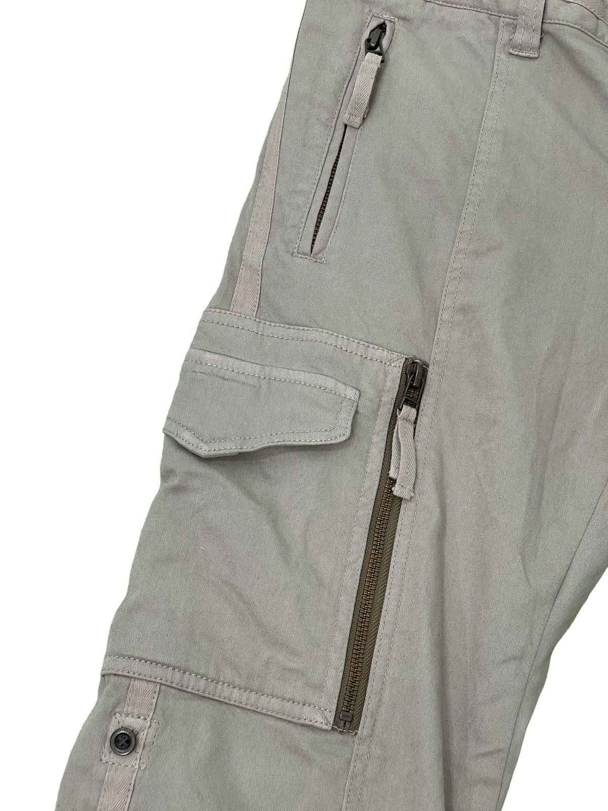 5351 POUR LES HOMMES Japan Brand 5351 Pour Les Hommes Cropped Cargo Pant Slim Size US 30 / EU 46 - 4 Thumbnail