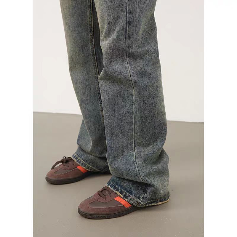 Japanese Brand × Jean High street vintage slightly flared baggy jeans Size US 32 / EU 48 - 4 Thumbnail