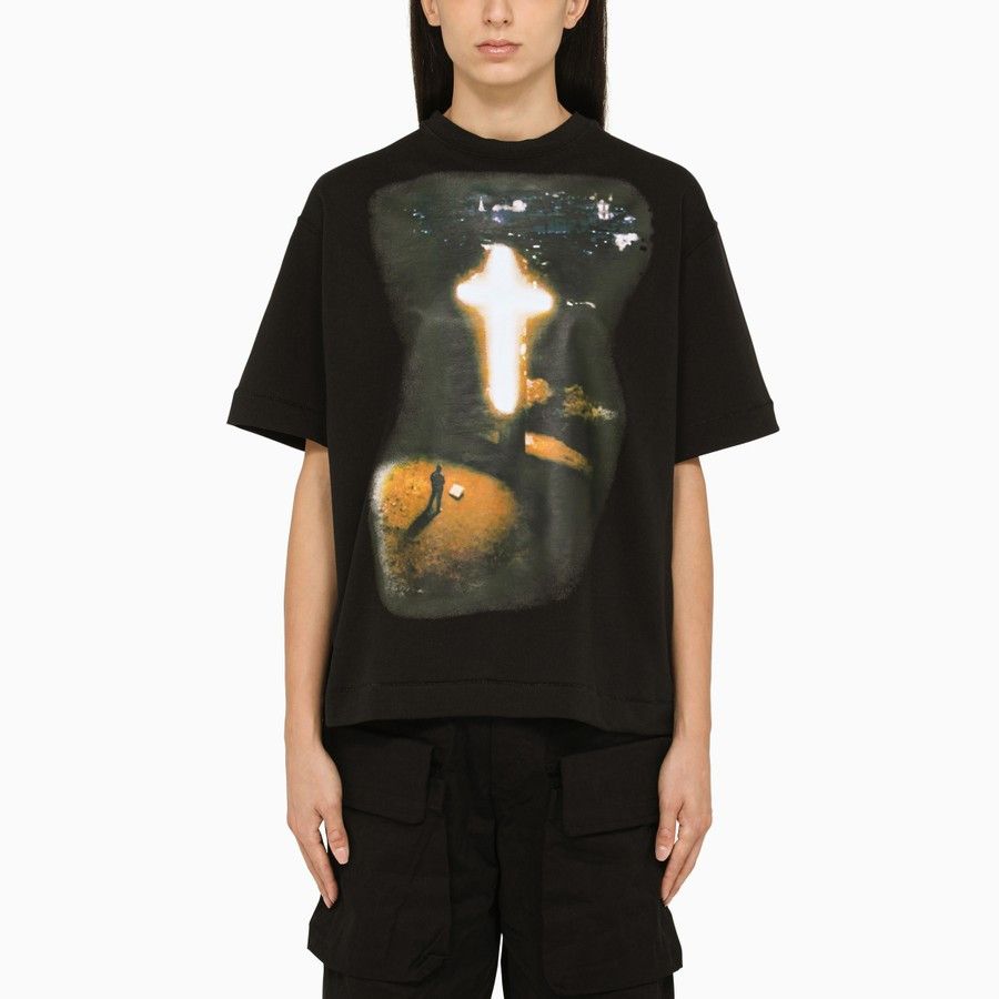 image of 1989 Studio O1D2Blof01223 T-Shirt In Black, Women's (Size Medium)