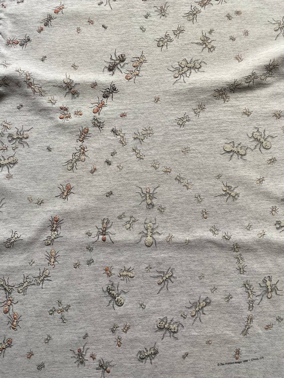 Japanese Brand × Vintage VINTAGE 1996 ANT ALL OVER PRINT T SHIRT RARE Size US M / EU 48-50 / 2 - 6 Thumbnail